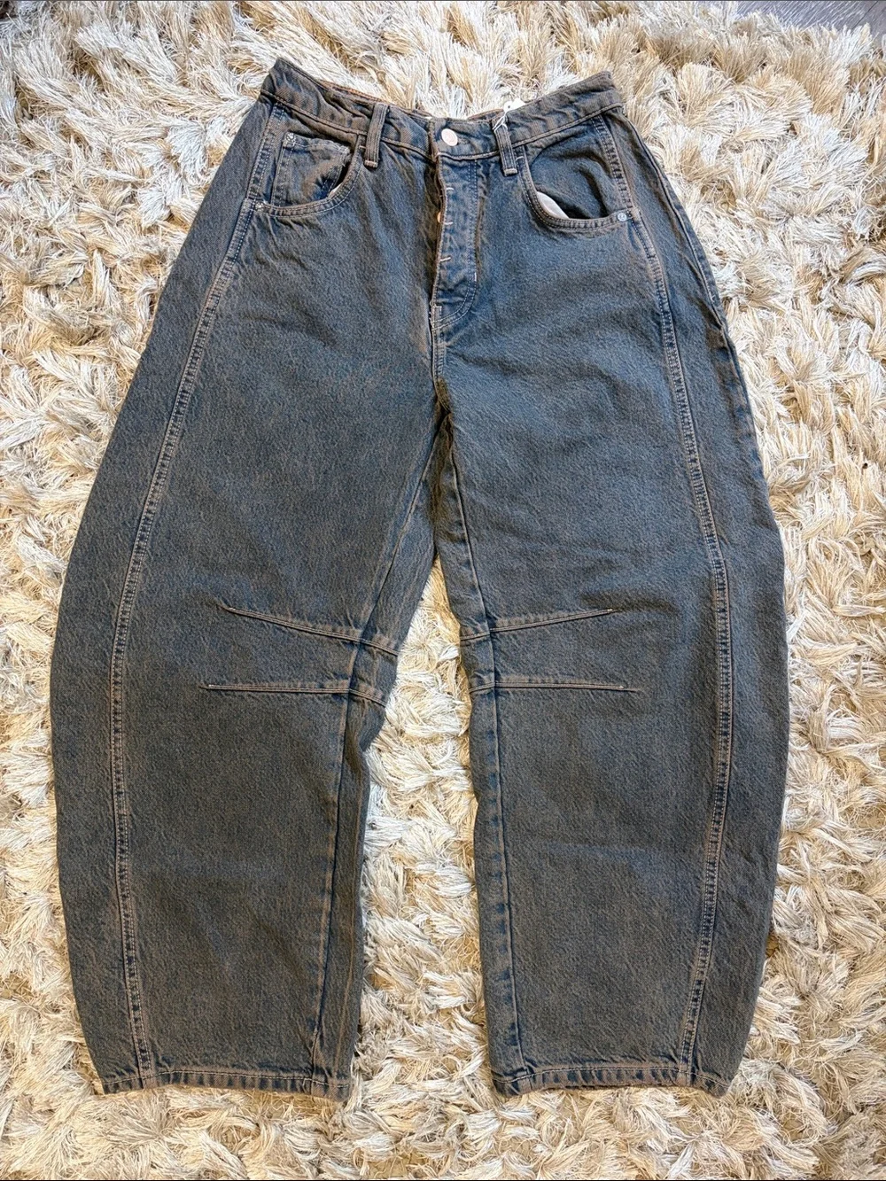 We The Free Women's Boyfriend Jeans in Washed Black